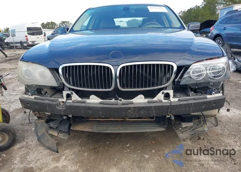 2008 BMW 750Li from USA, damaged, VIN WBAHN83588DT86713